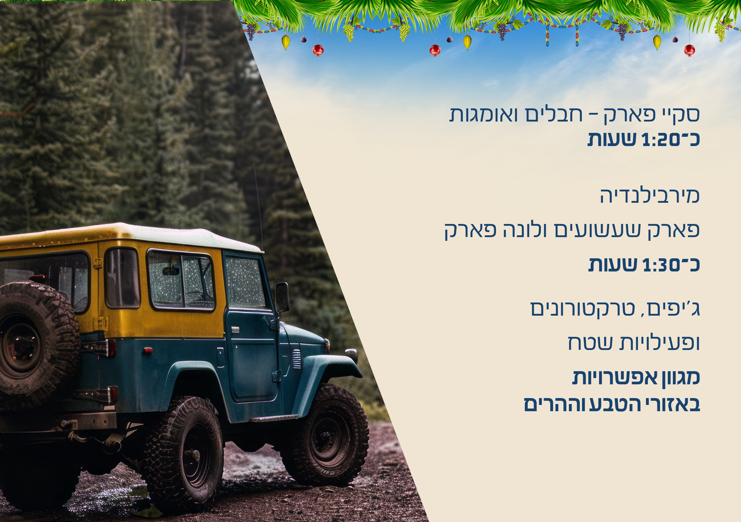 מדריך סוכות 202610