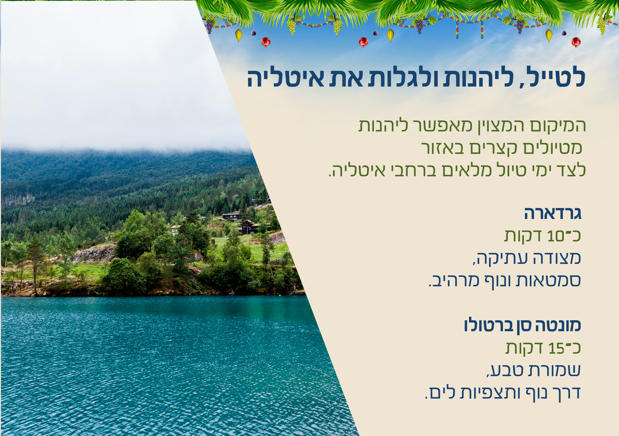 מדריך סוכות 20265
